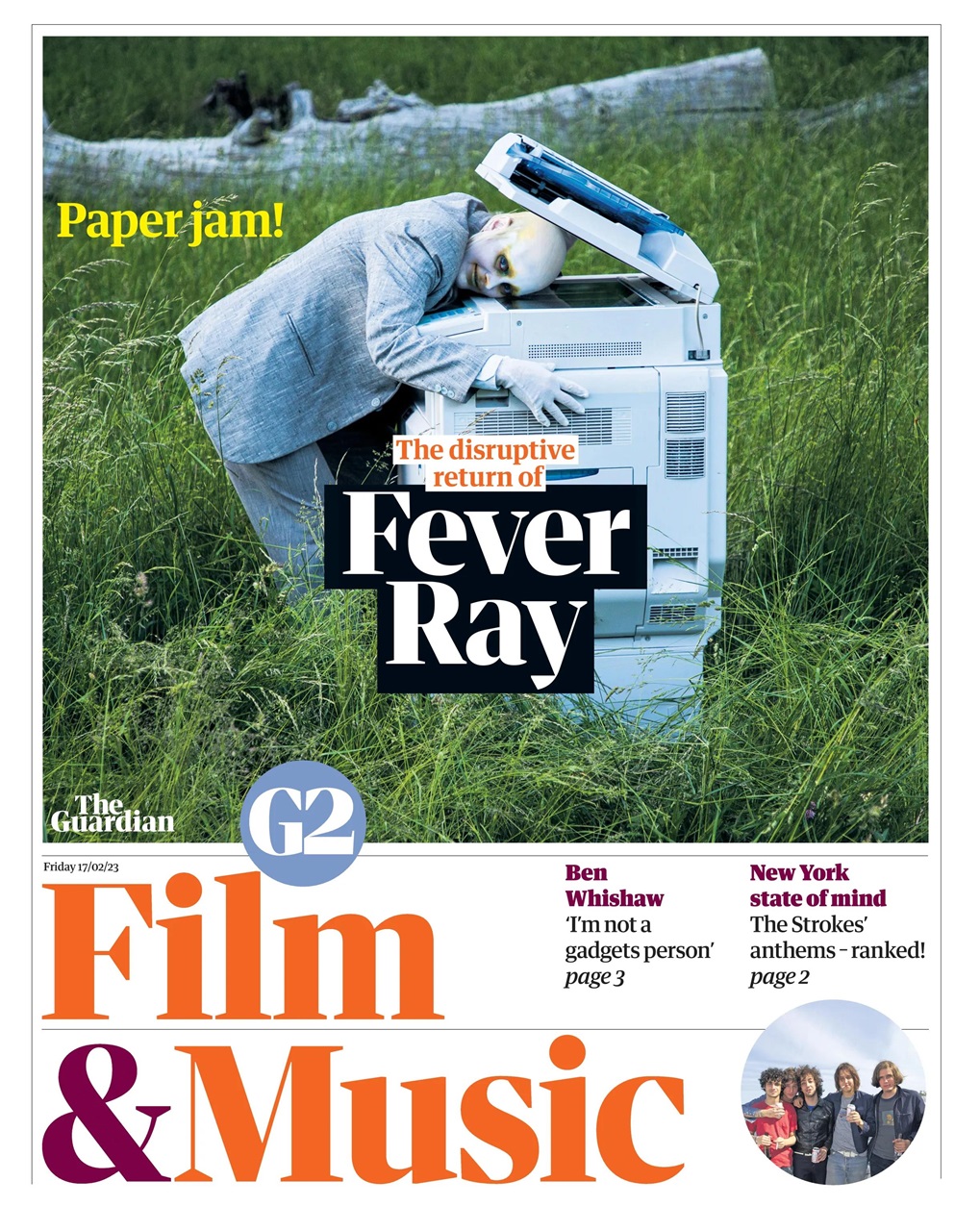 The Guardian Newspaper Preview Pages