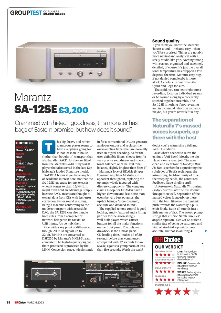 Hi-Fi Choice Preview Pages