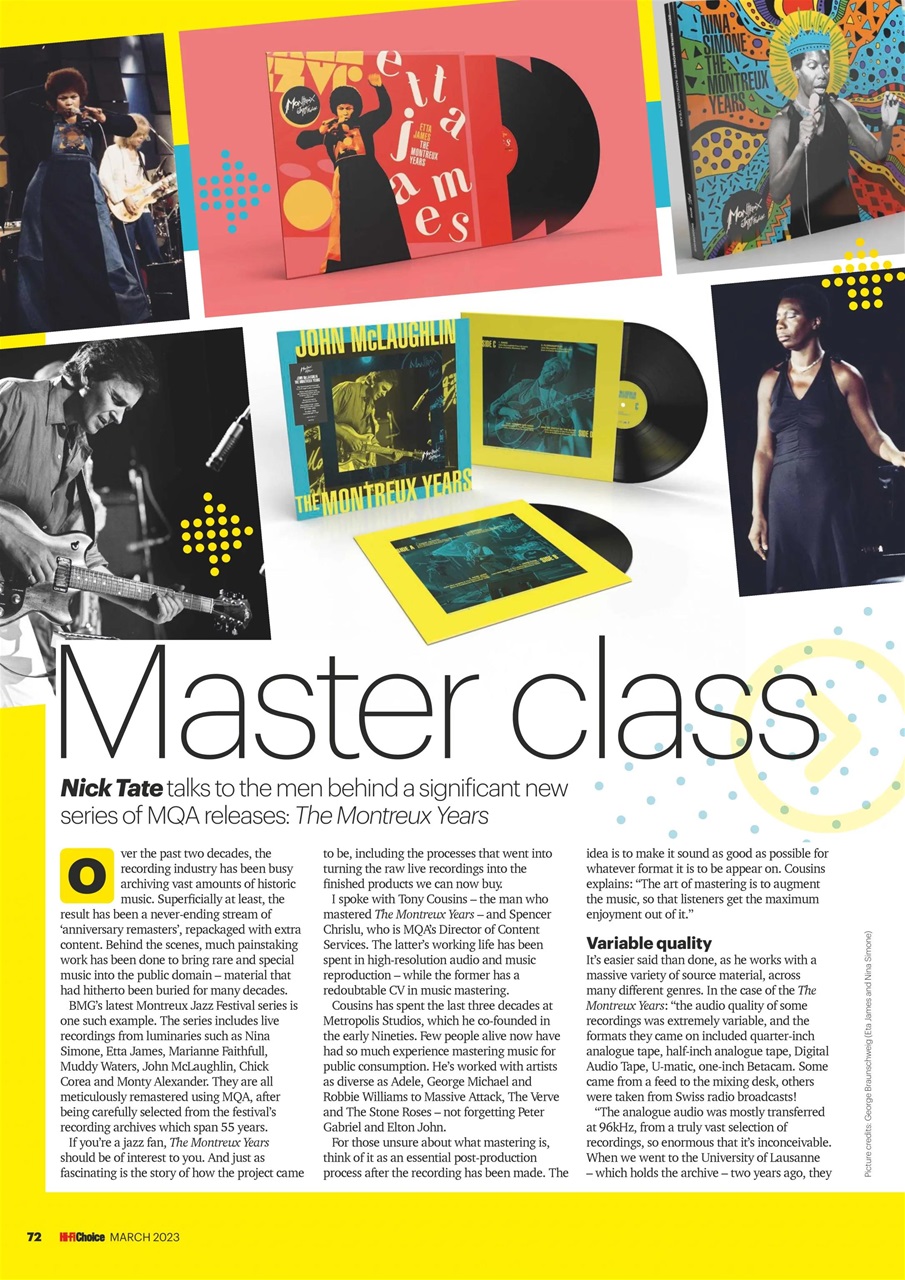 Hi-Fi Choice Preview Pages