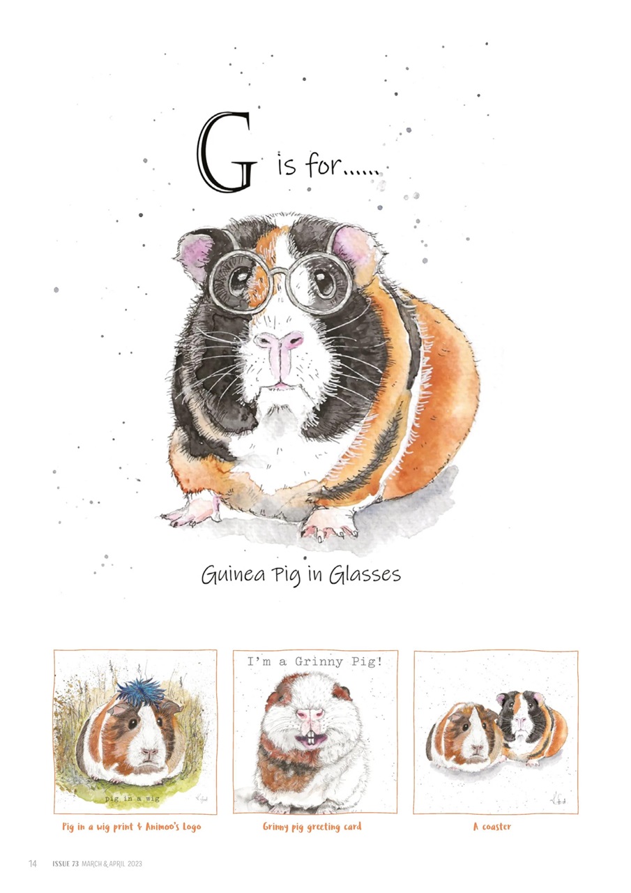 Guinea Pig Magazine Preview Pages