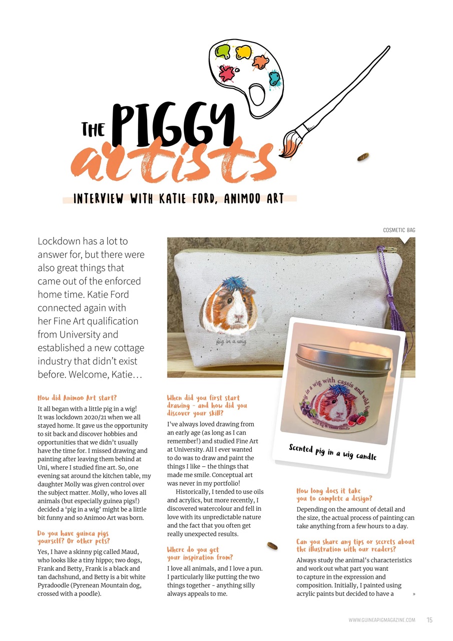Guinea Pig Magazine Preview Pages
