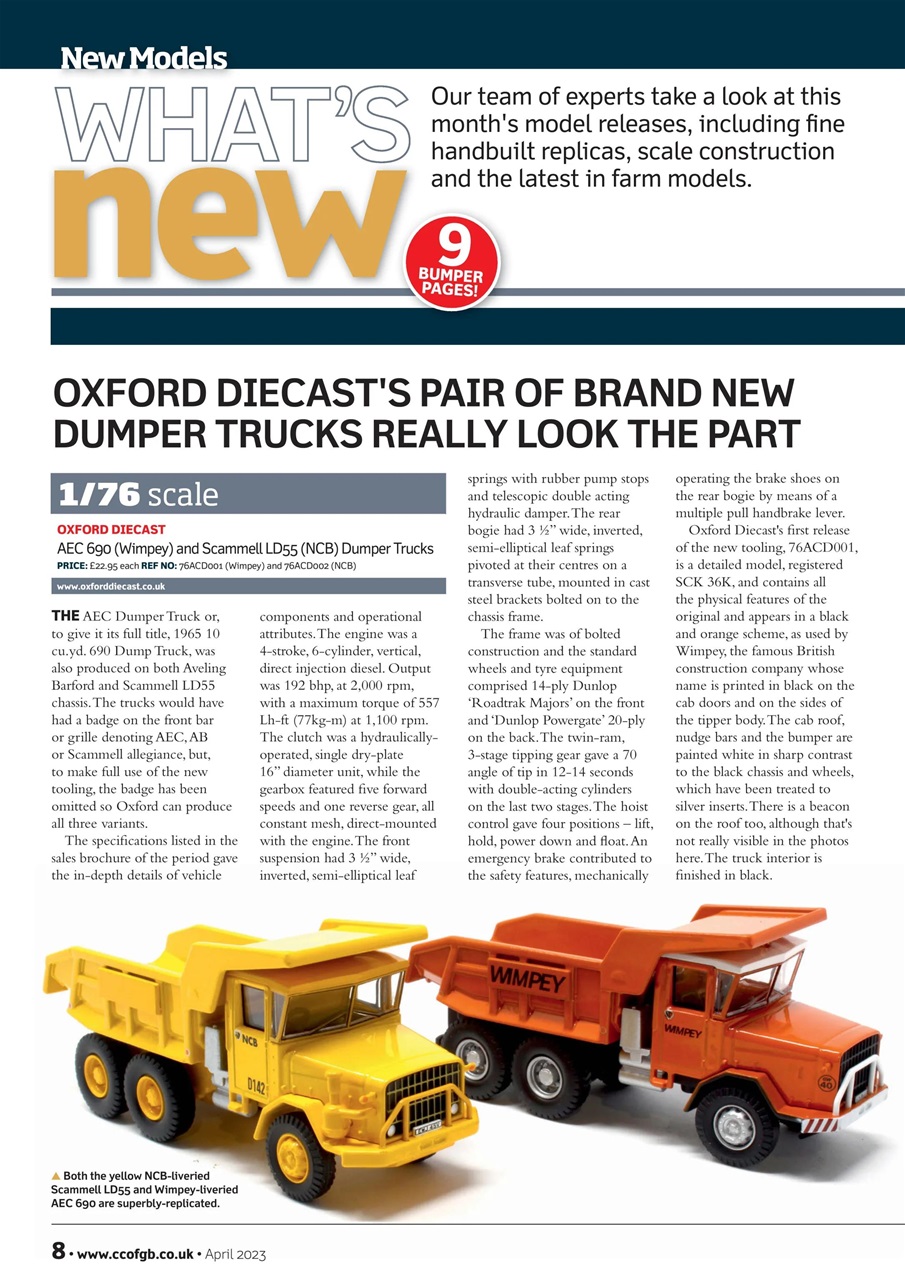 Diecast Collector Preview Pages