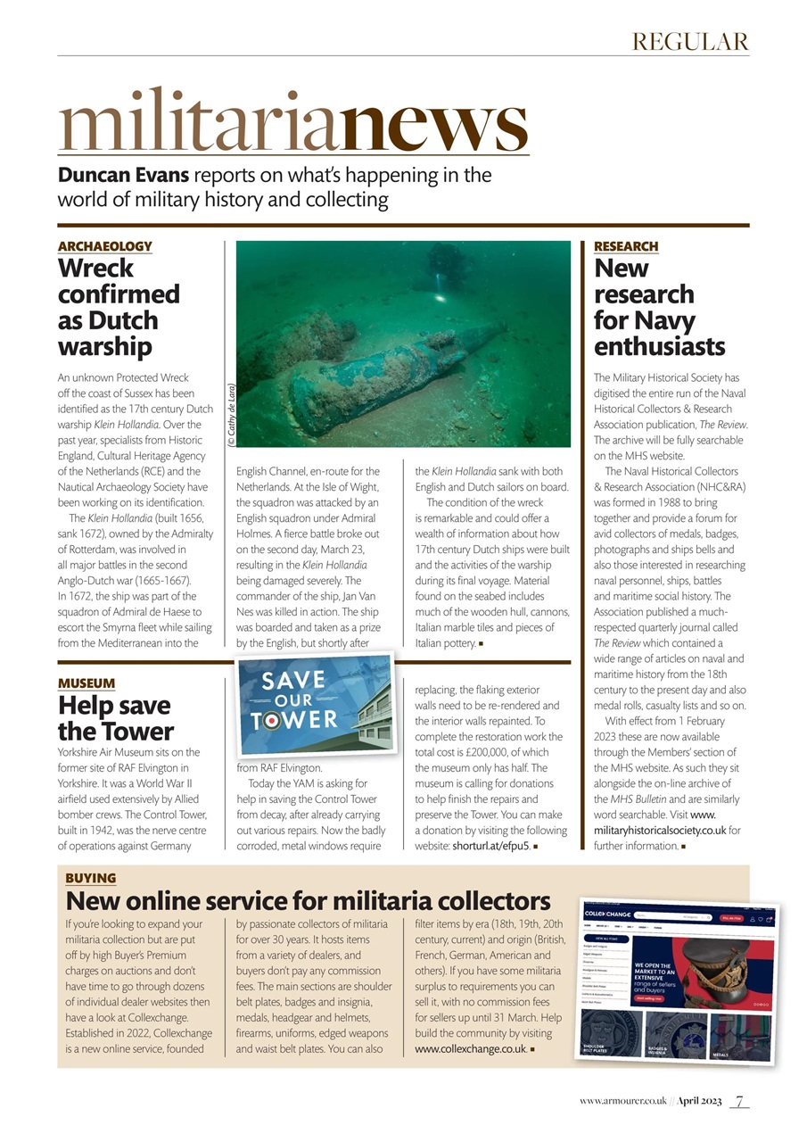 The Armourer Preview Pages