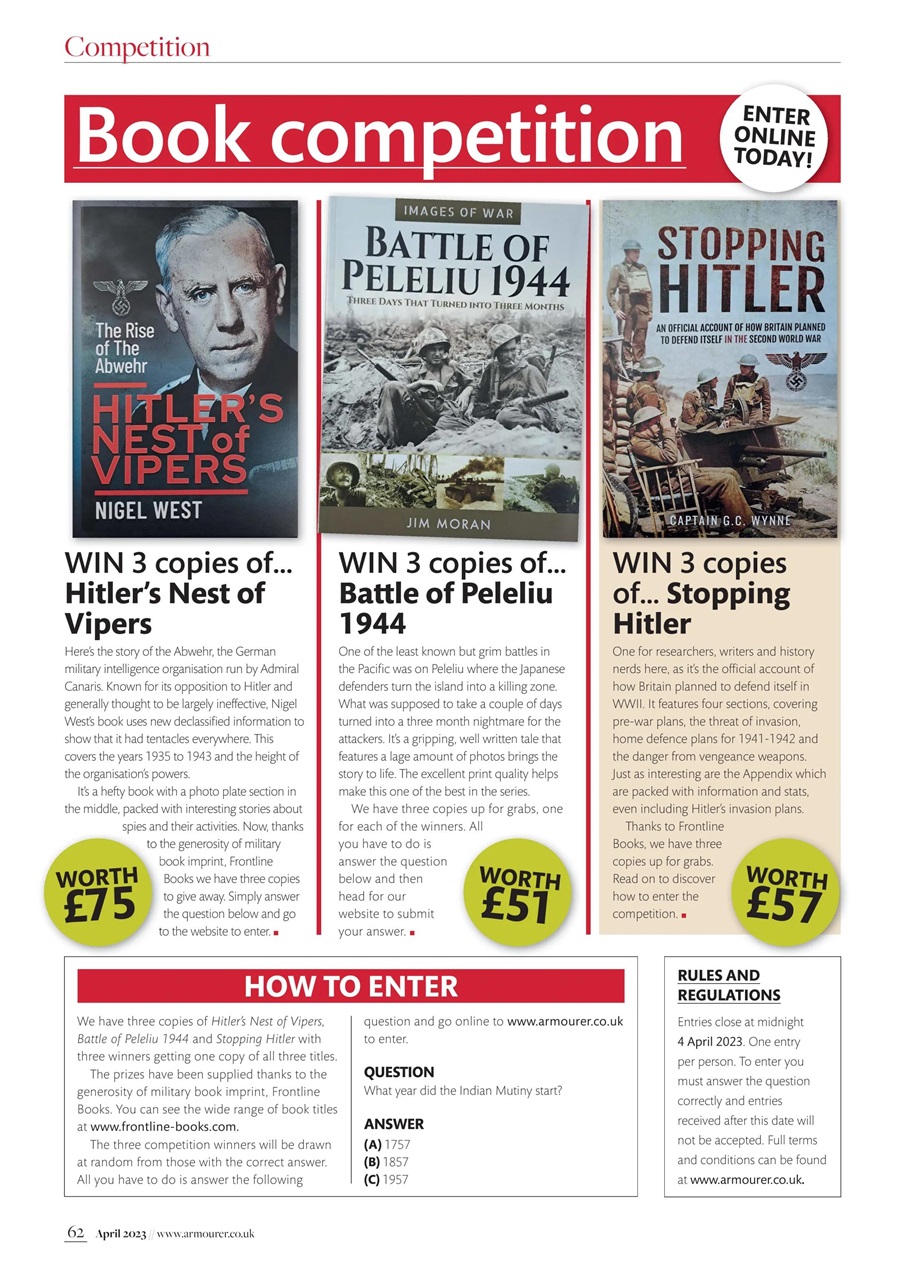 The Armourer Preview Pages