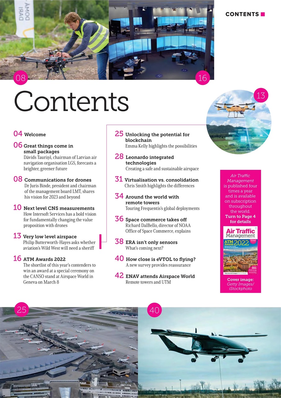 Air Traffic Management Preview Pages