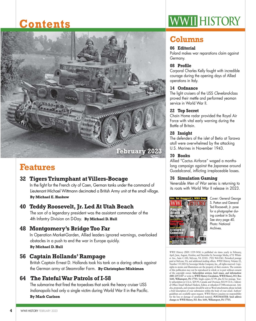 WW2 History Magazine Preview Pages