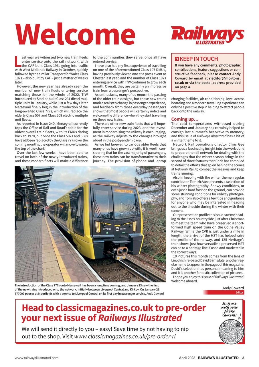 Railways Illustrated Preview Pages