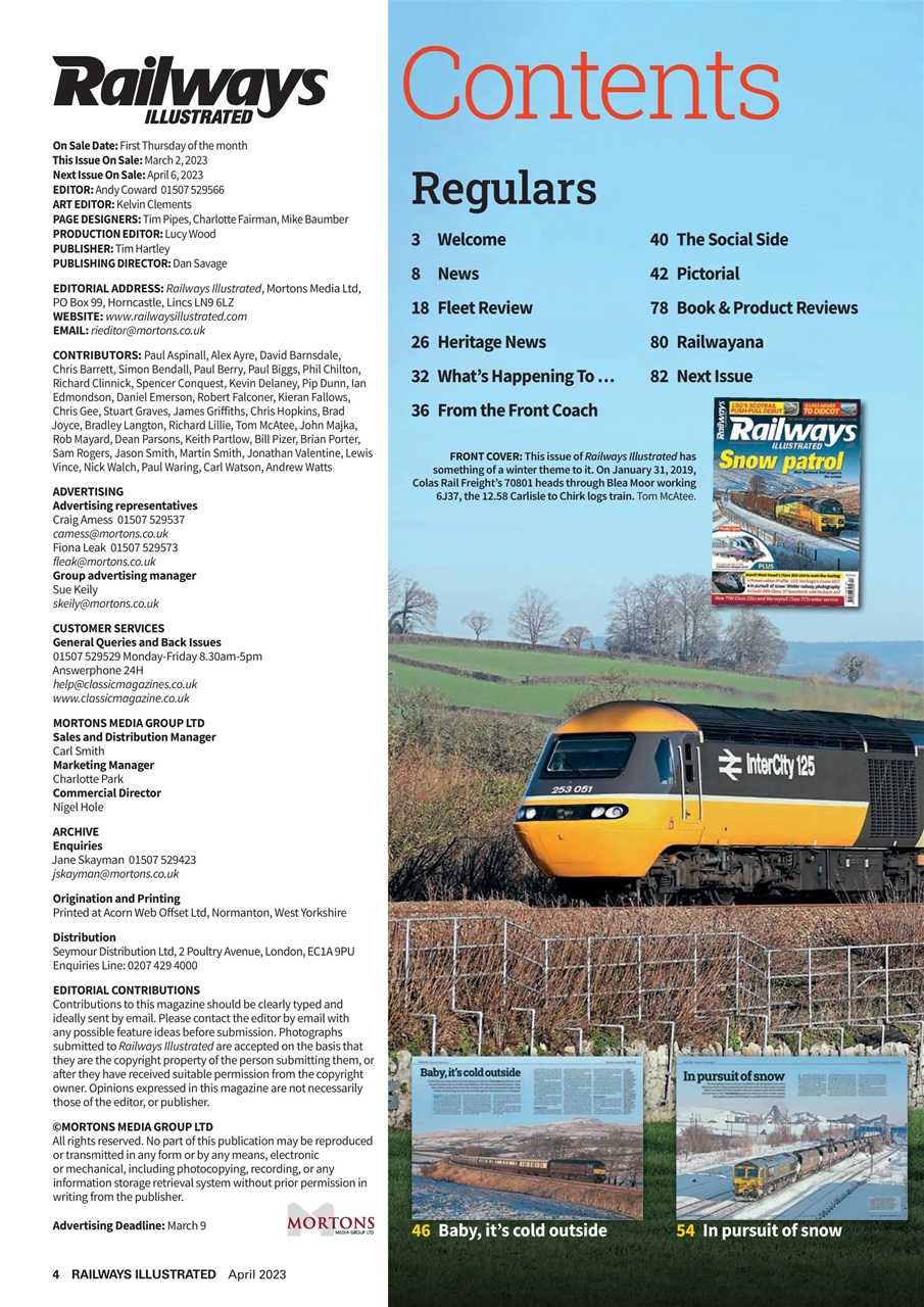Railways Illustrated Preview Pages
