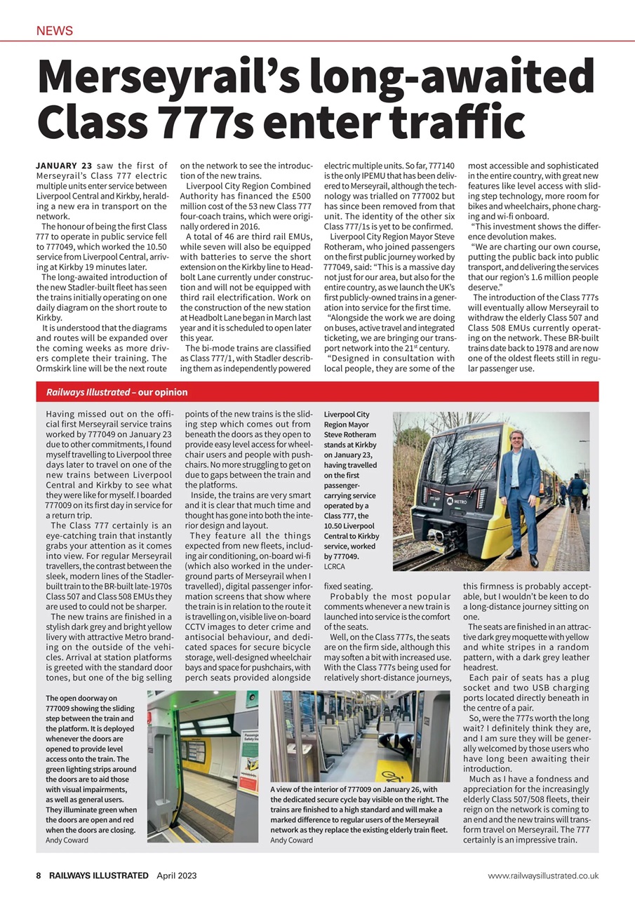 Railways Illustrated Preview Pages