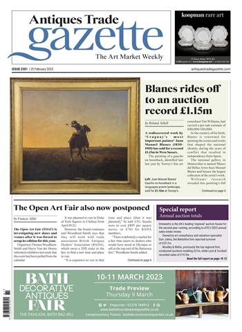 Antiques Trade Gazette issue 2581