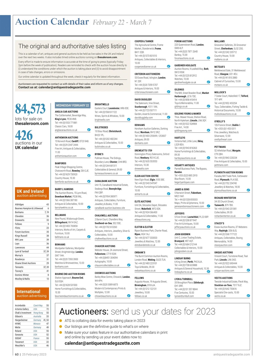 Antiques Trade Gazette Preview Pages