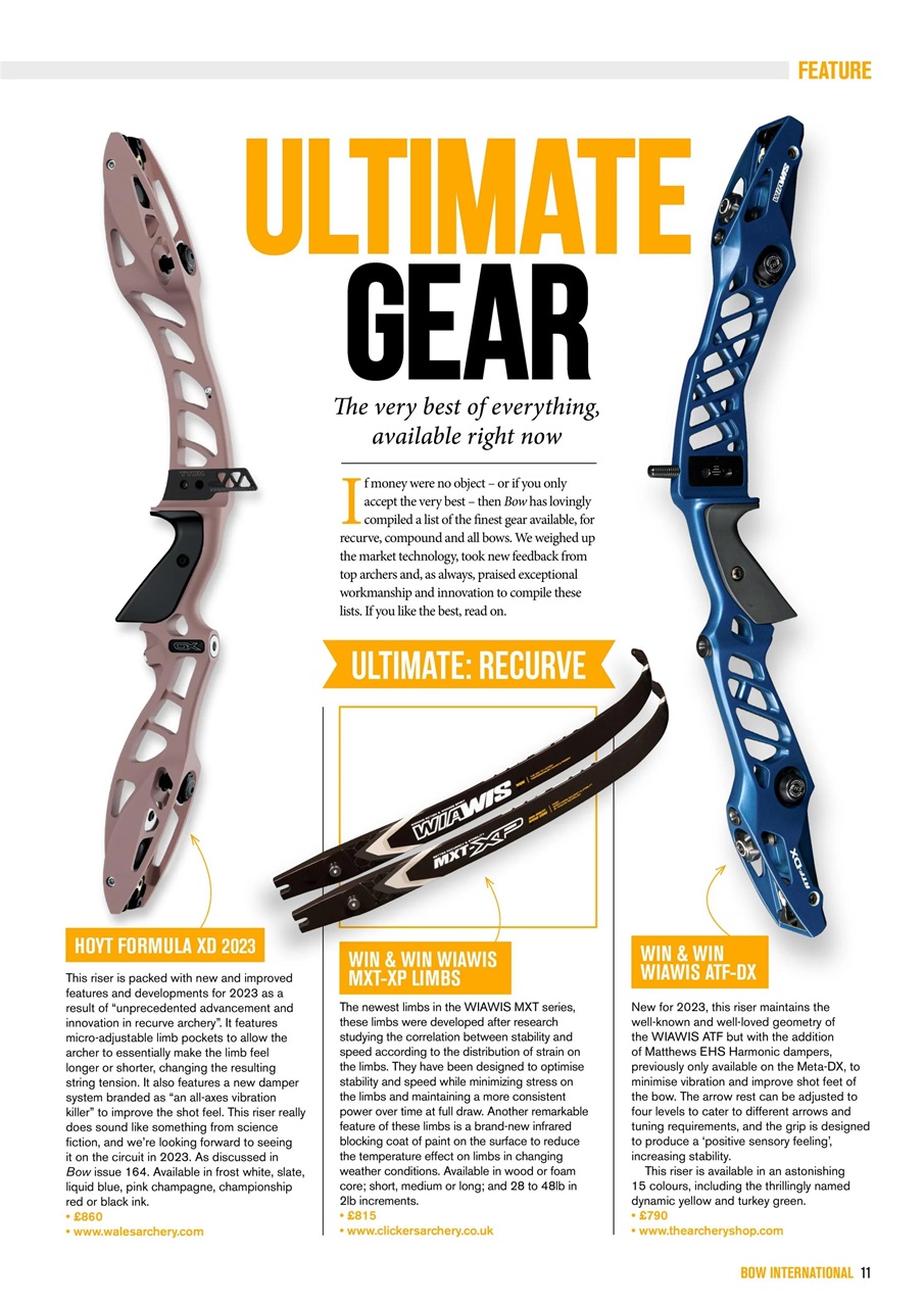 Bow International Preview Pages