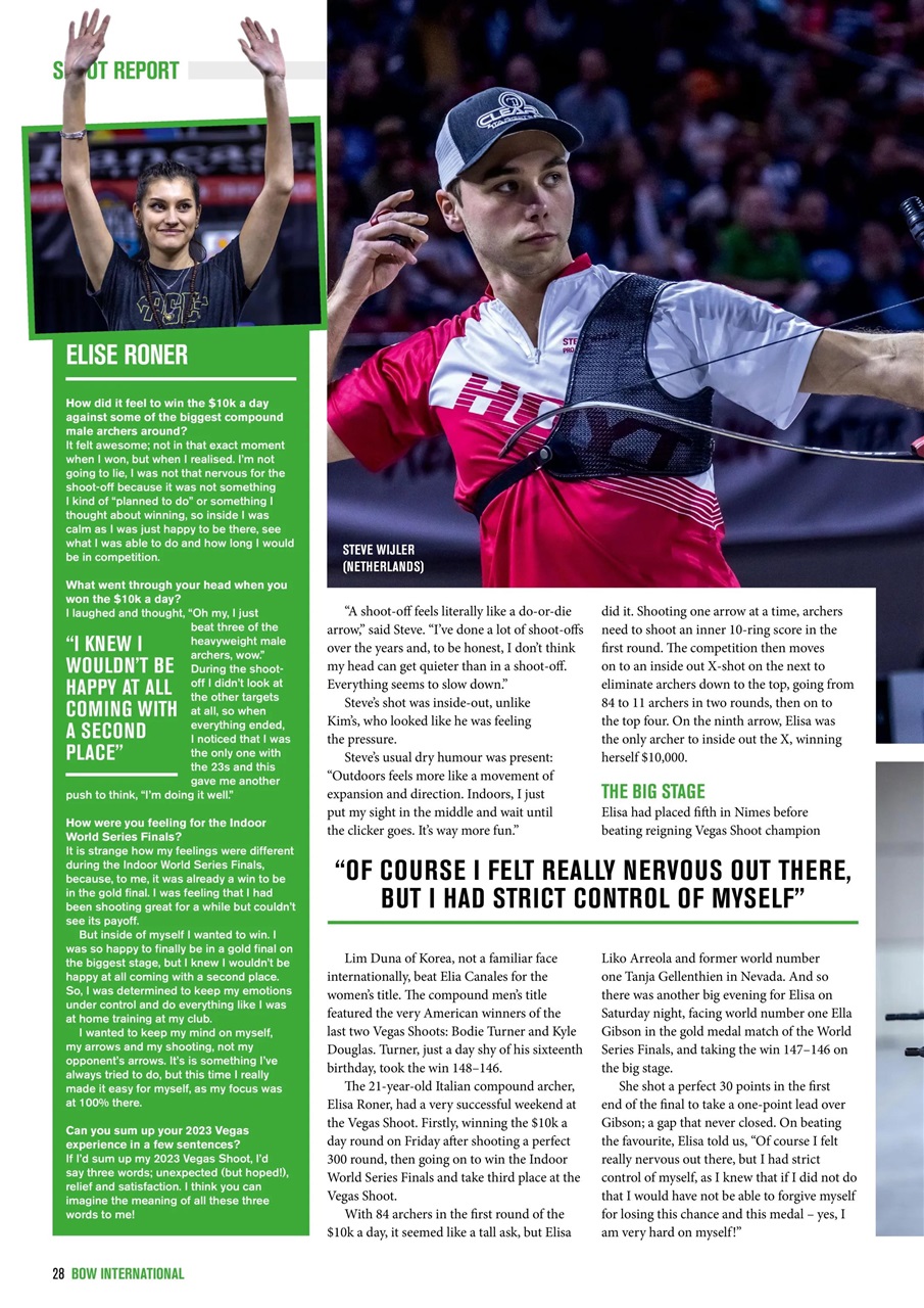 Bow International Preview Pages