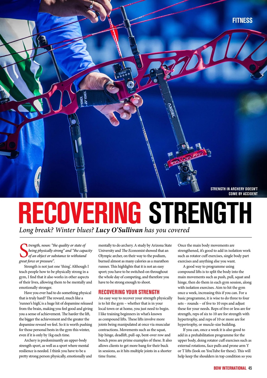 Bow International Preview Pages