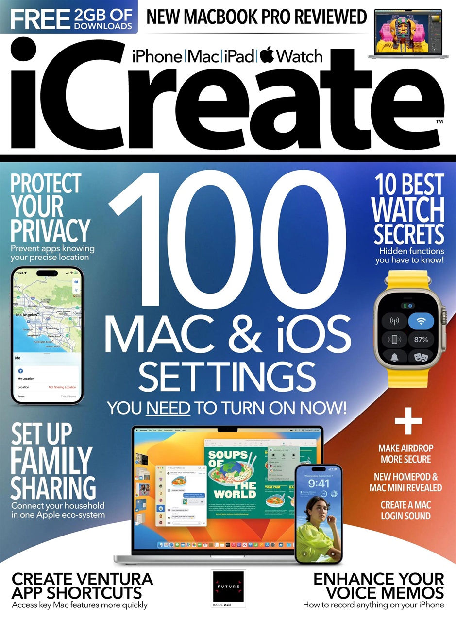 iCreate Preview Pages