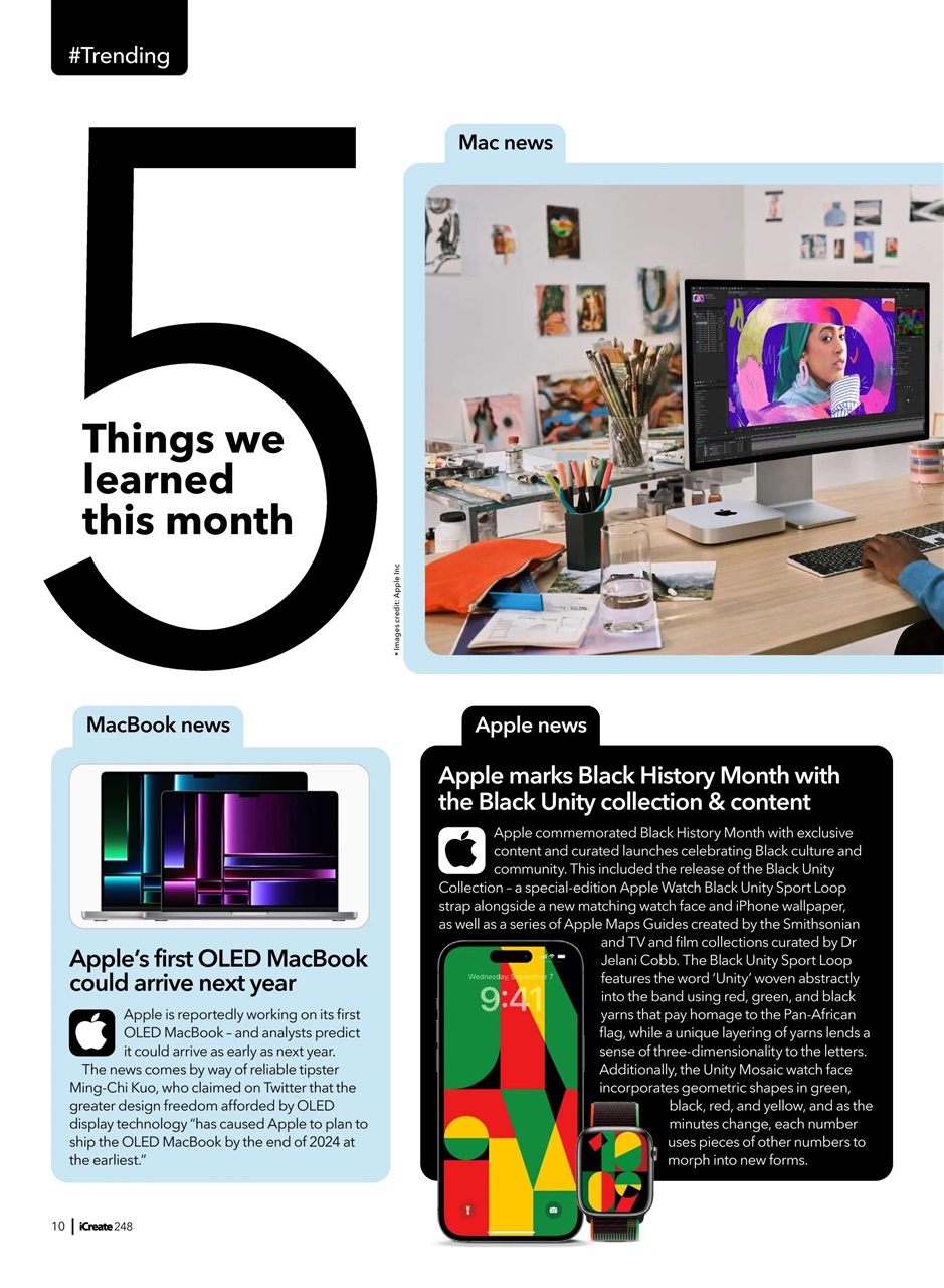 iCreate Preview Pages