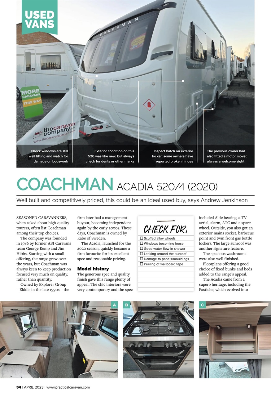 Practical Caravan Preview Pages