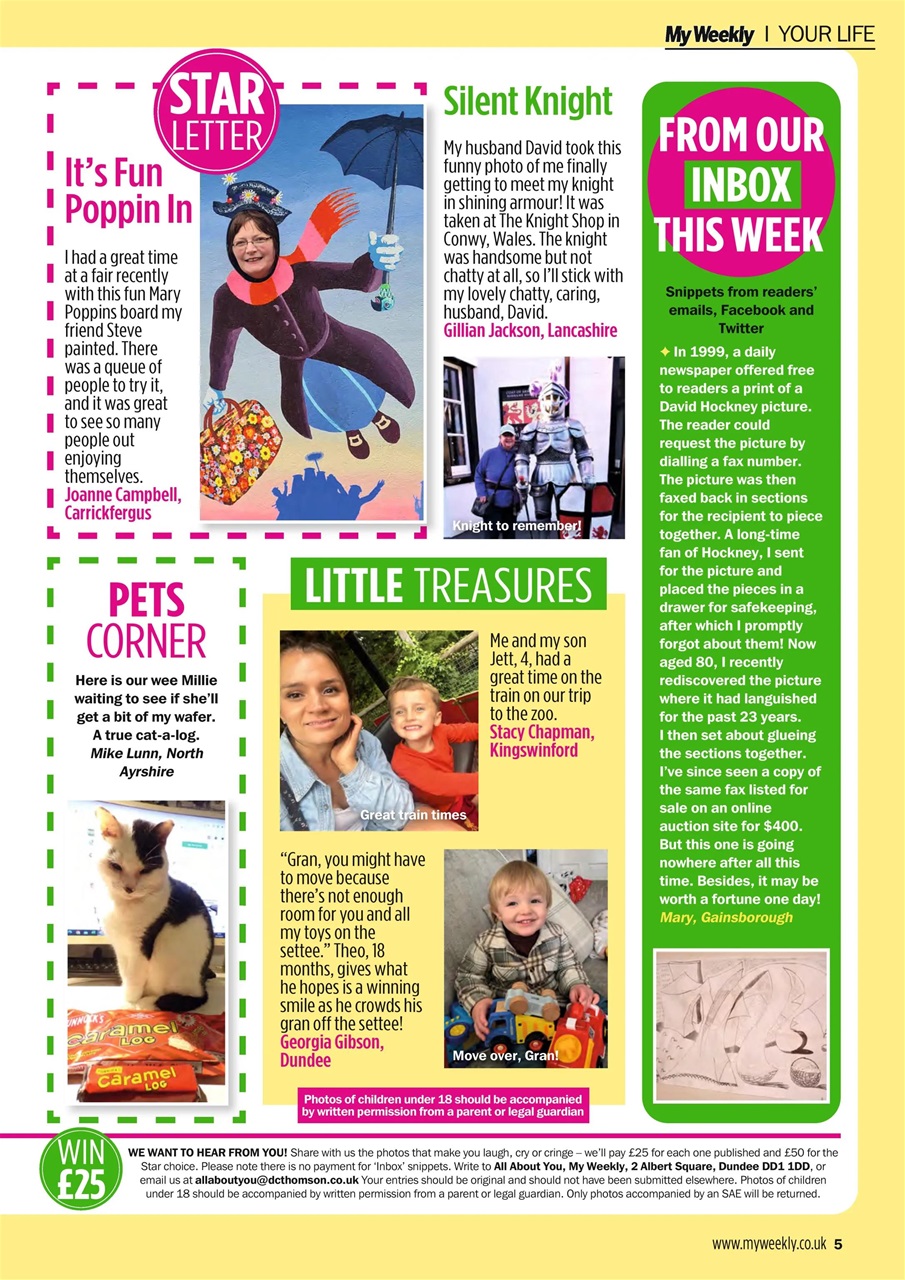 My Weekly Preview Pages