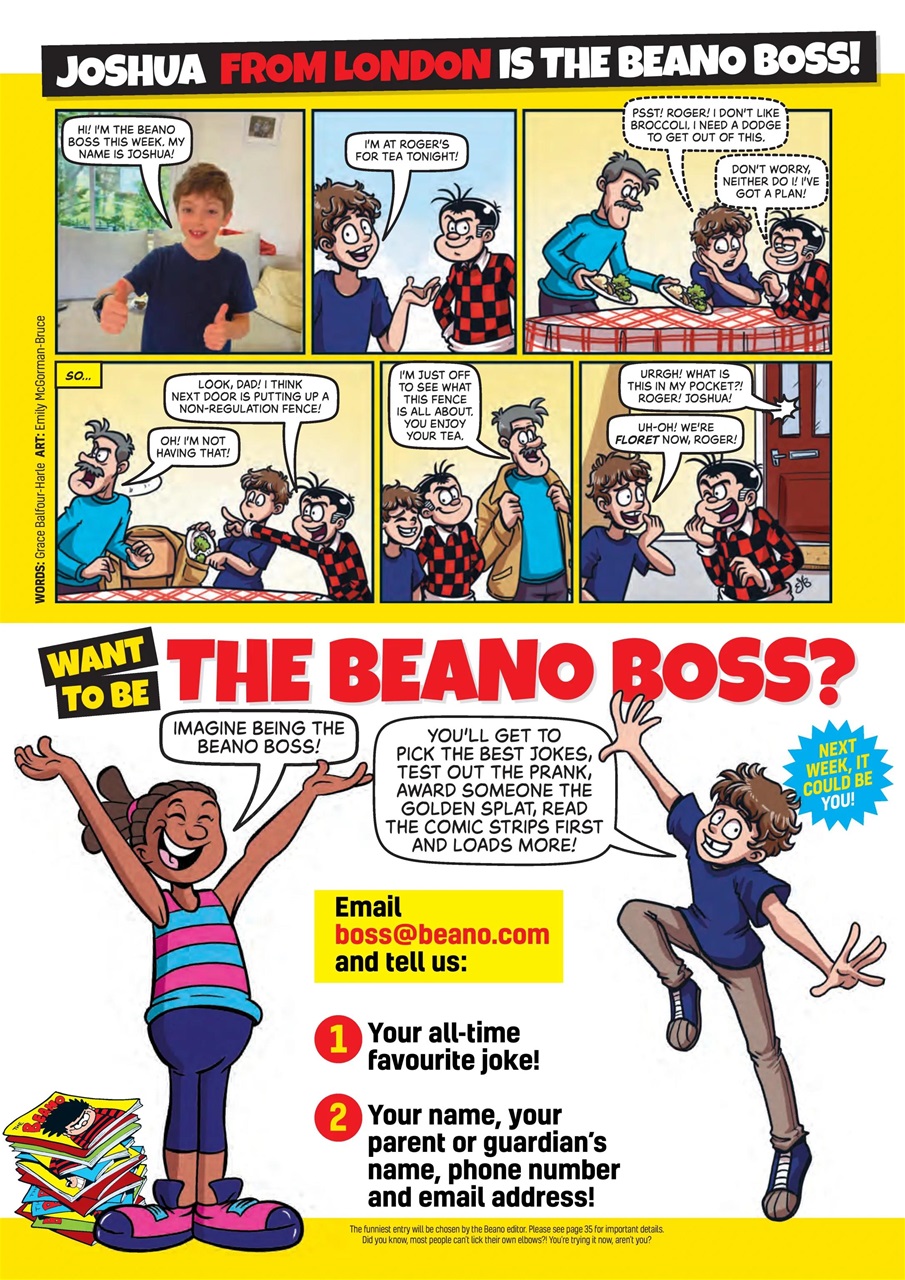 Beano Preview Pages