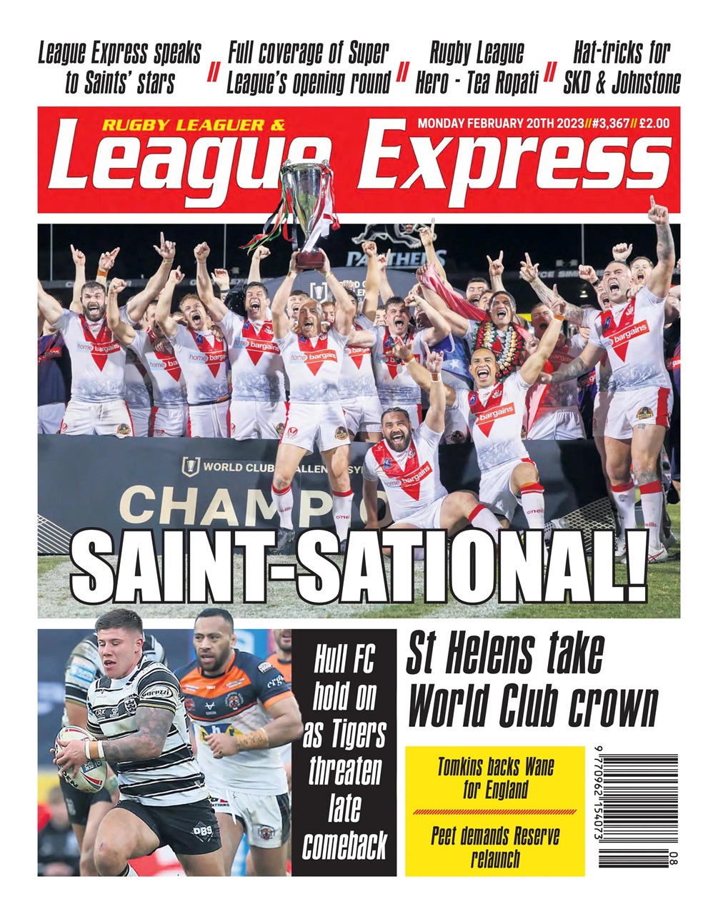 League Express Preview Pages