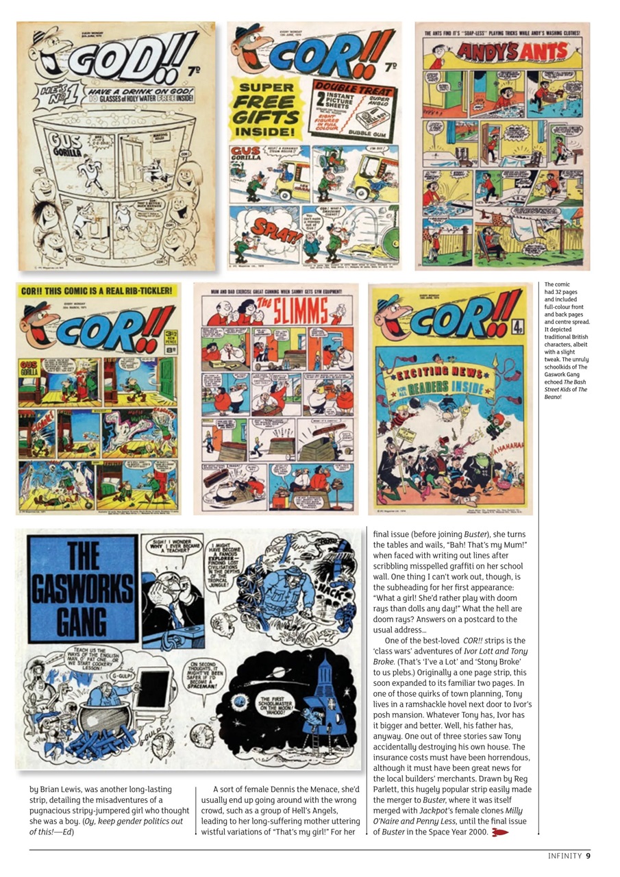 Infinity Magazine Preview Pages