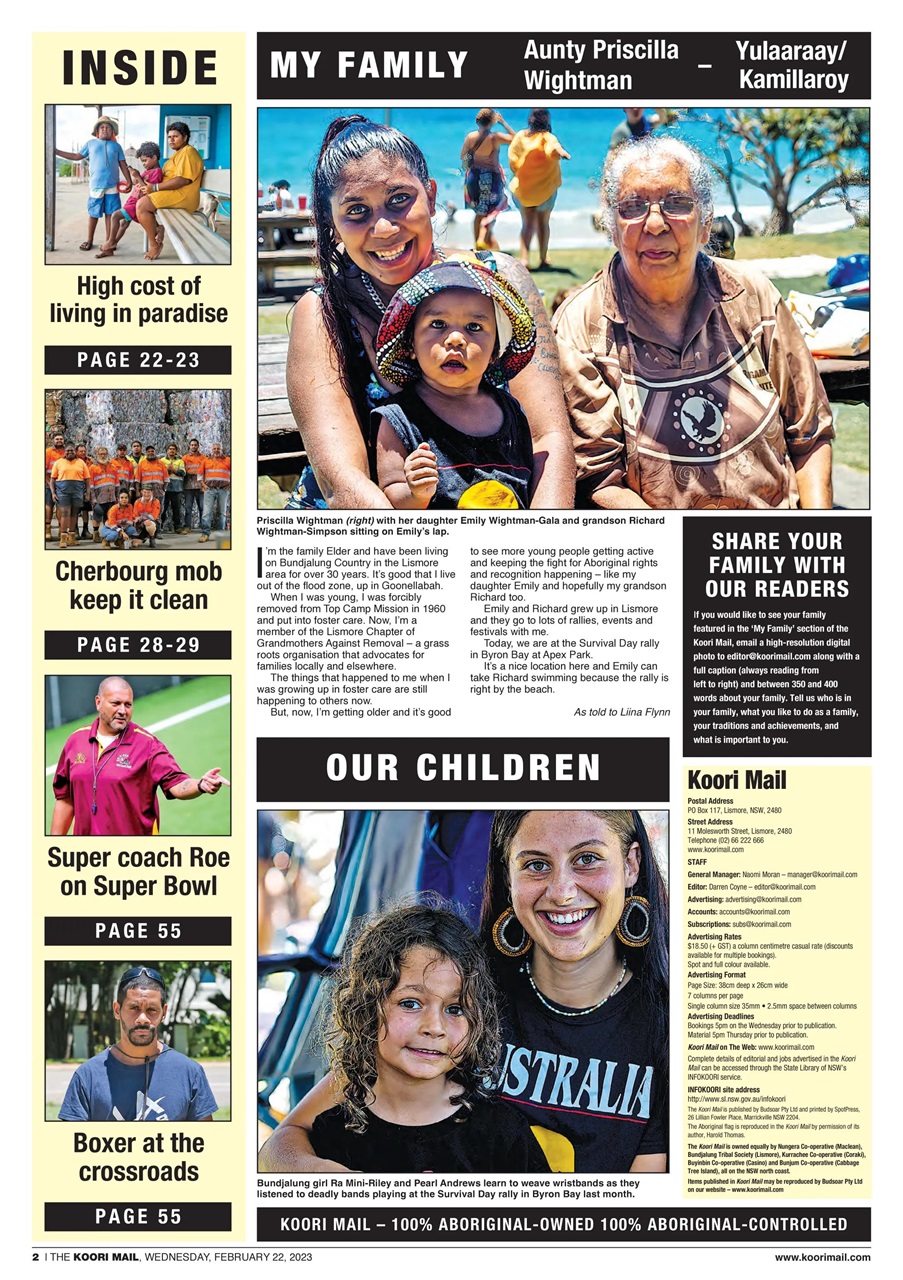 Koori Mail Preview Pages