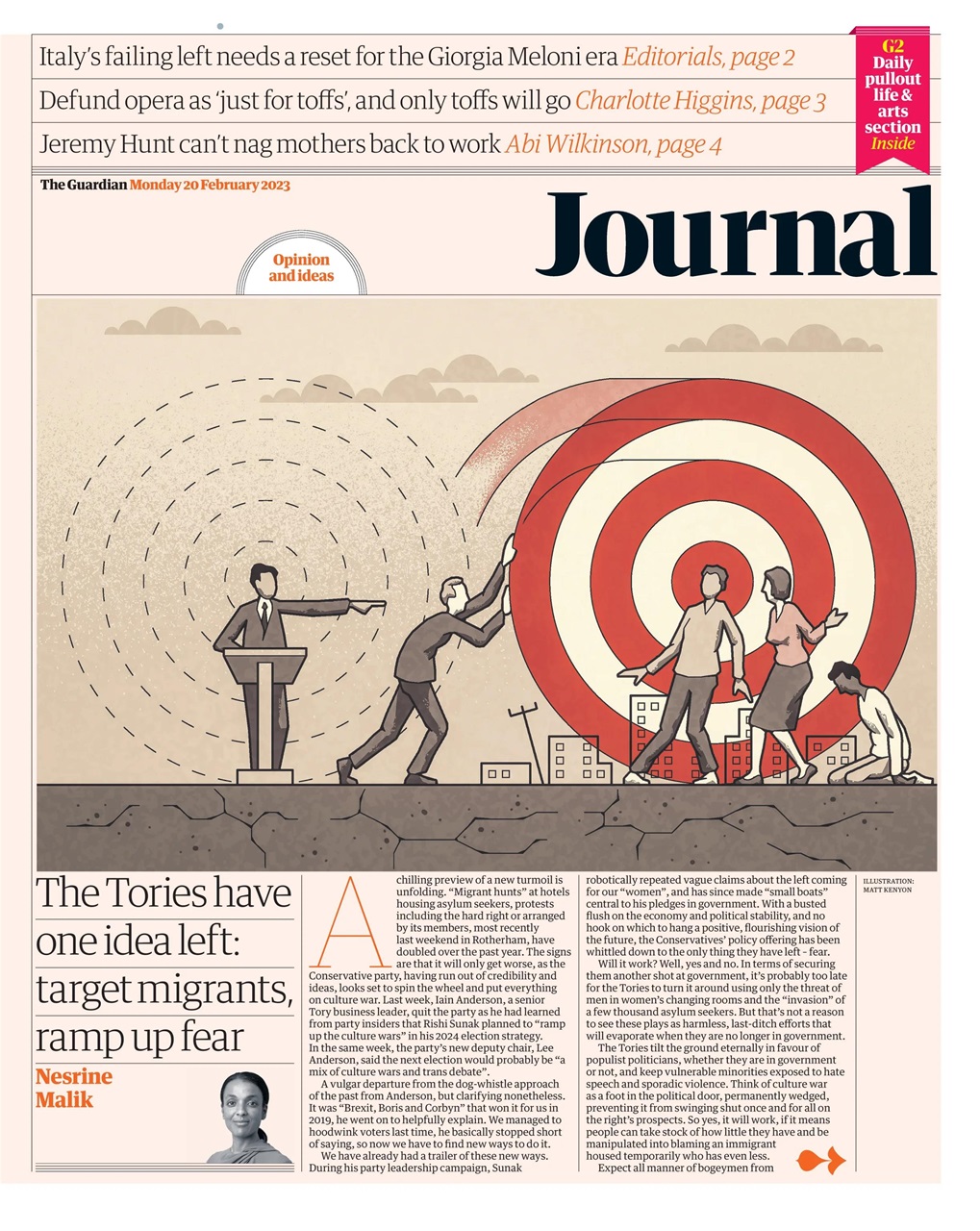 The Guardian Newspaper Preview Pages