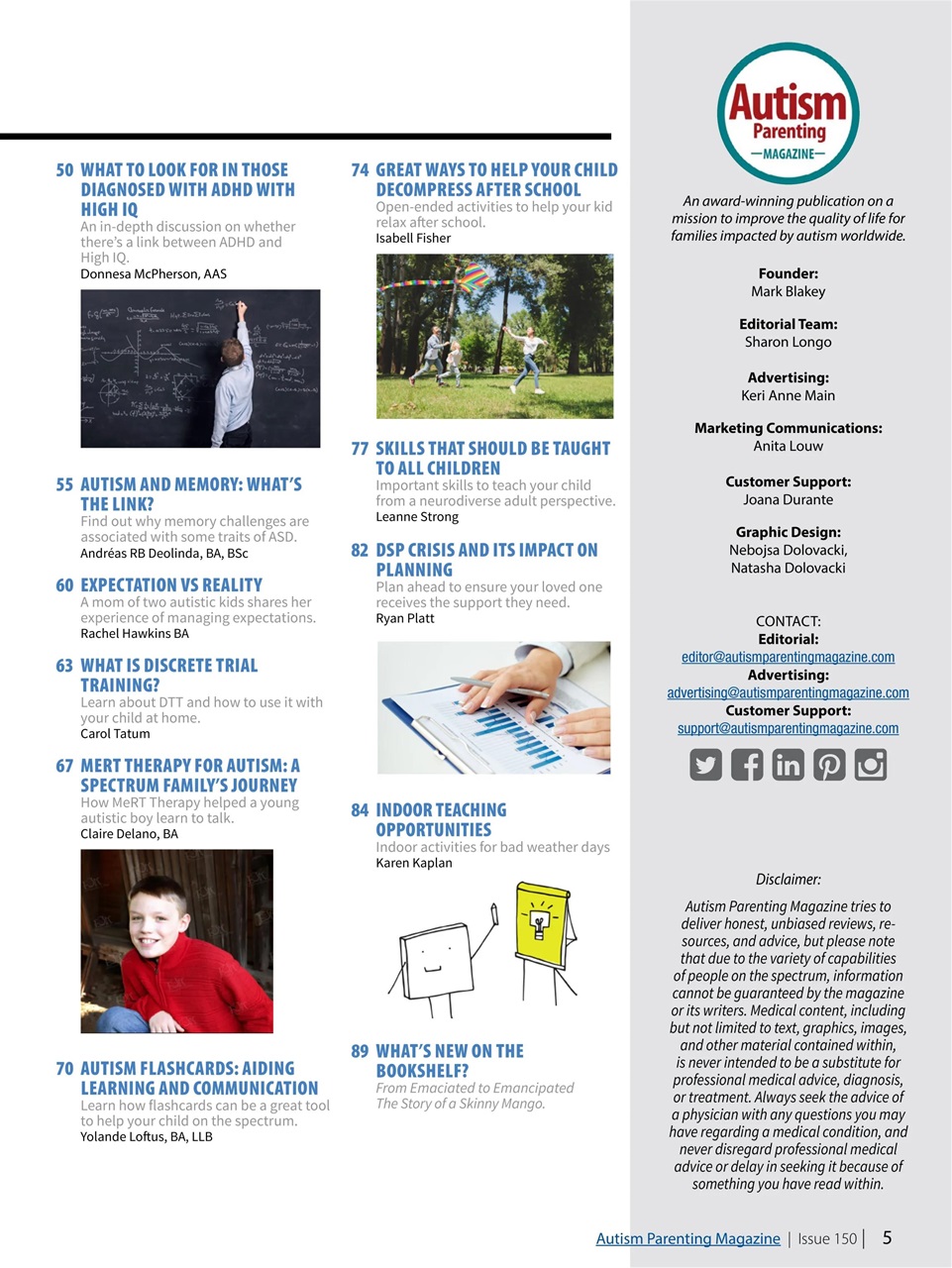 Autism Parenting Preview Pages