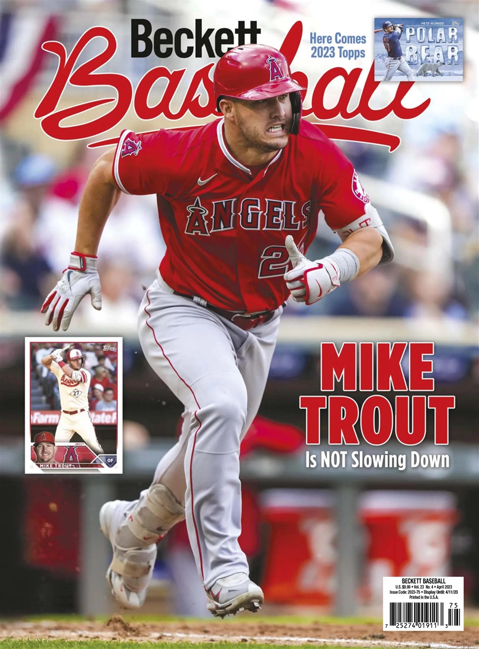 Beckett Baseball Magazine Preview Pages
