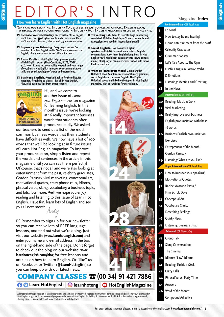 Learn Hot English Preview Pages