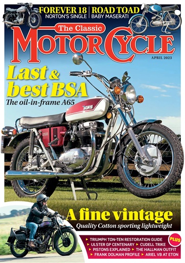 The Classic MotorCycle issue 