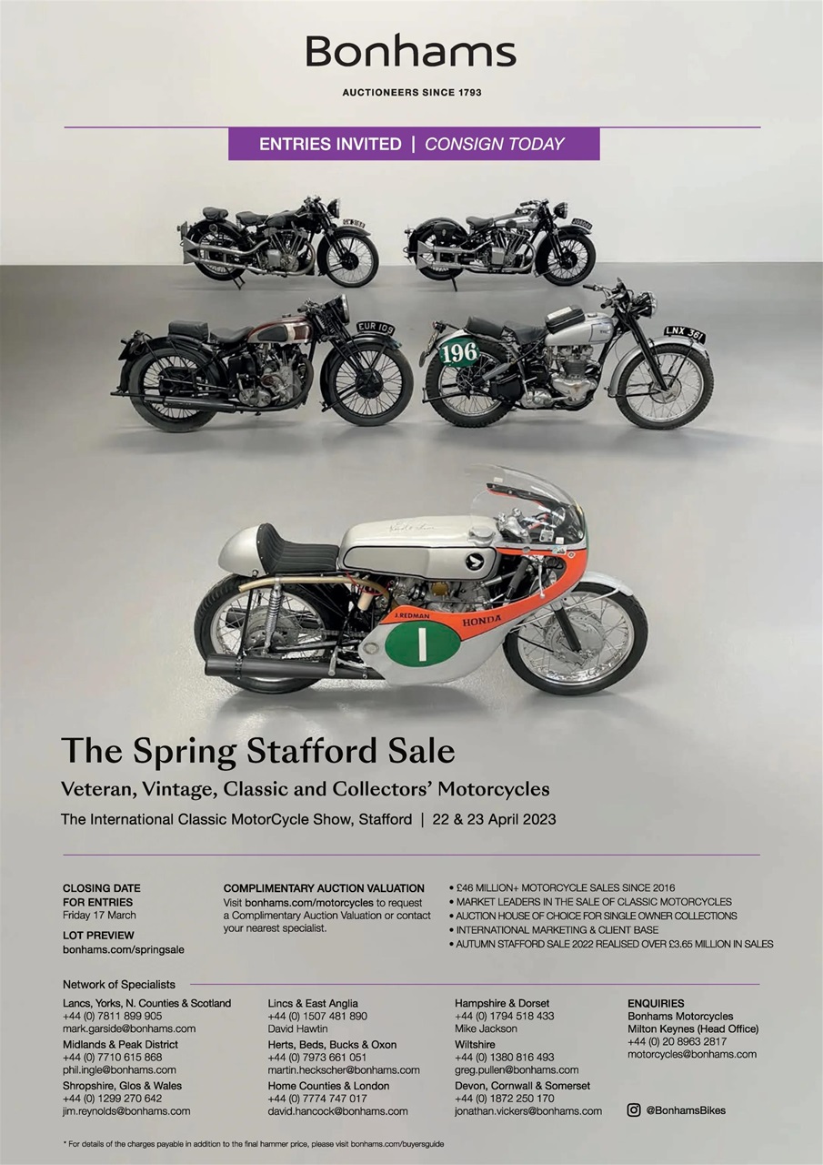 The Classic MotorCycle Preview Pages