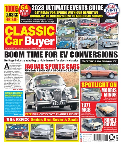 Classic Car Buyer issue 22 Feb 2023