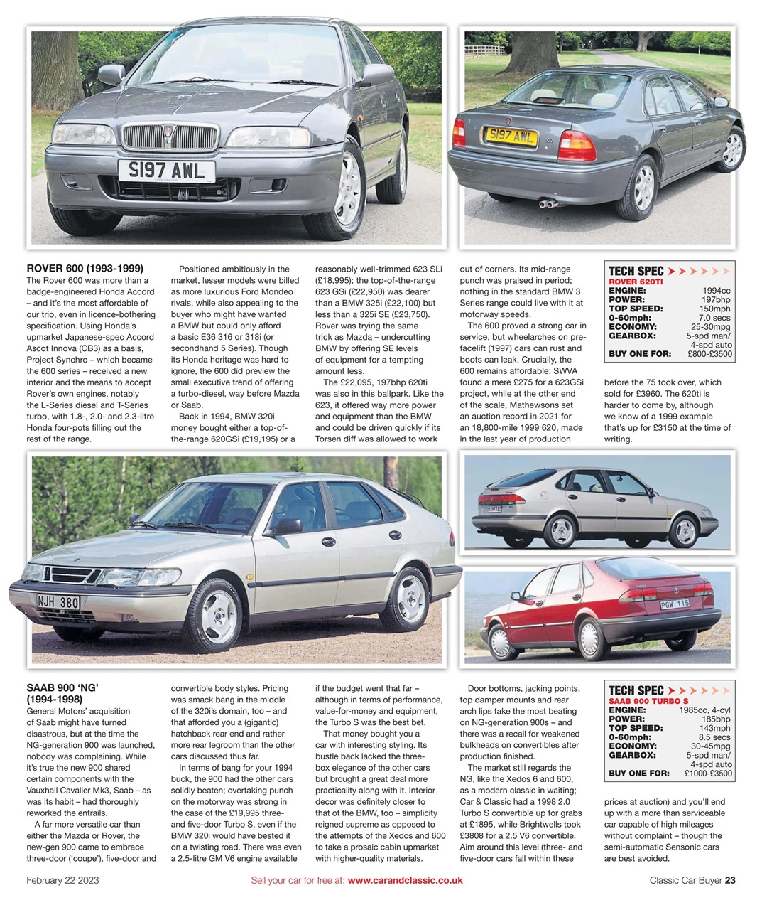 Classic Car Buyer Preview Pages