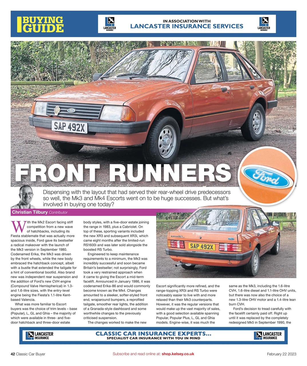 Classic Car Buyer Preview Pages