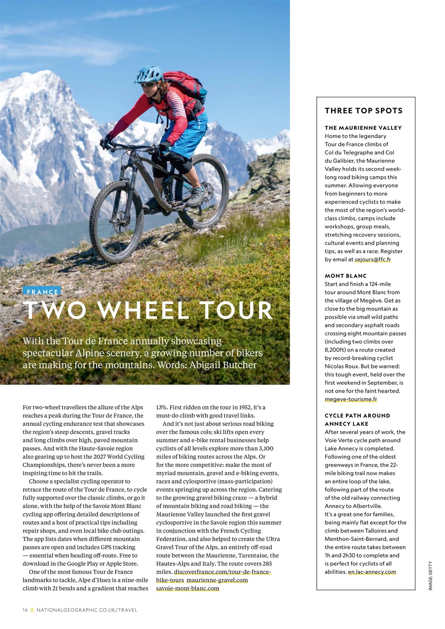 National Geographic Traveller UK Preview Pages