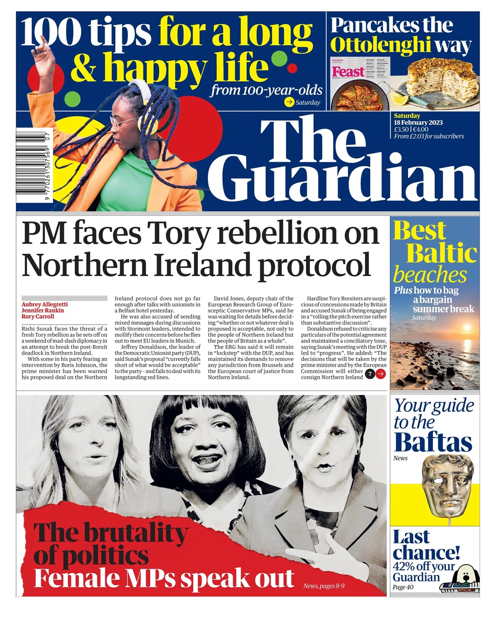 The Guardian Newspaper Preview Pages