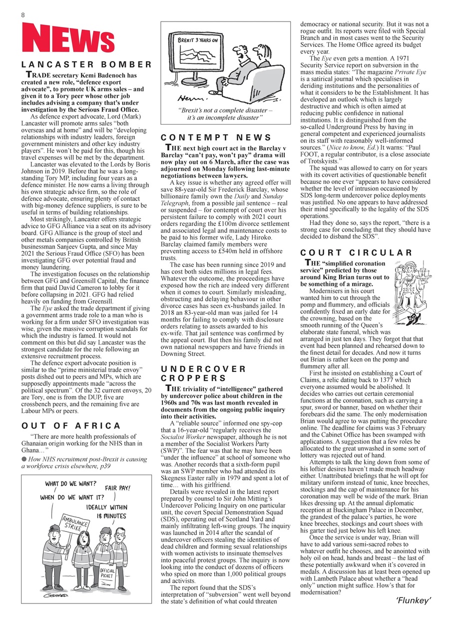 Private Eye Preview Pages