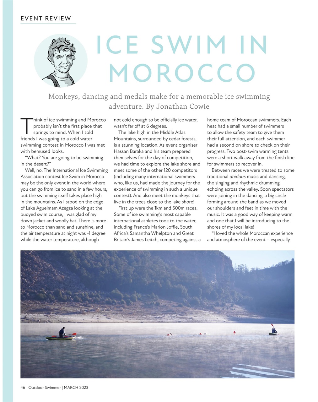 Outdoor Swimmer Preview Pages