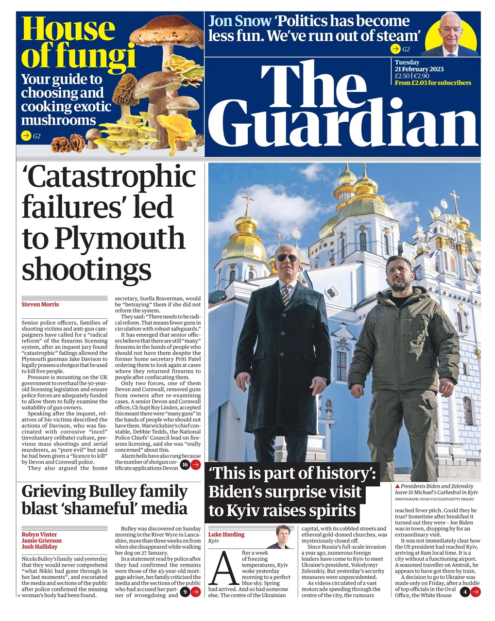 The Guardian Newspaper Preview Pages