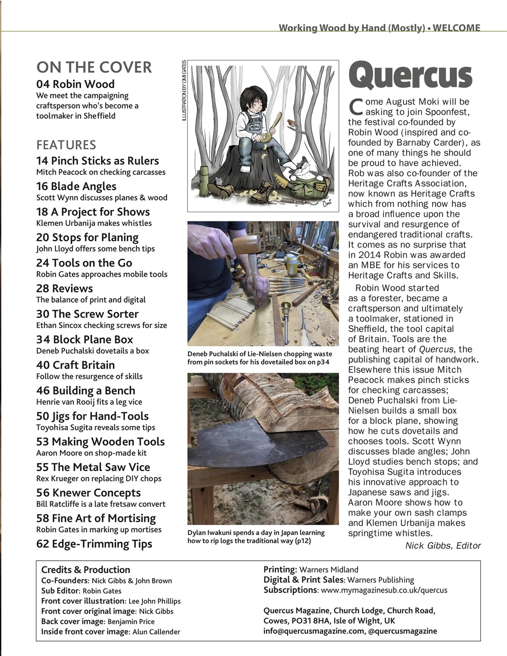 Quercus Preview Pages