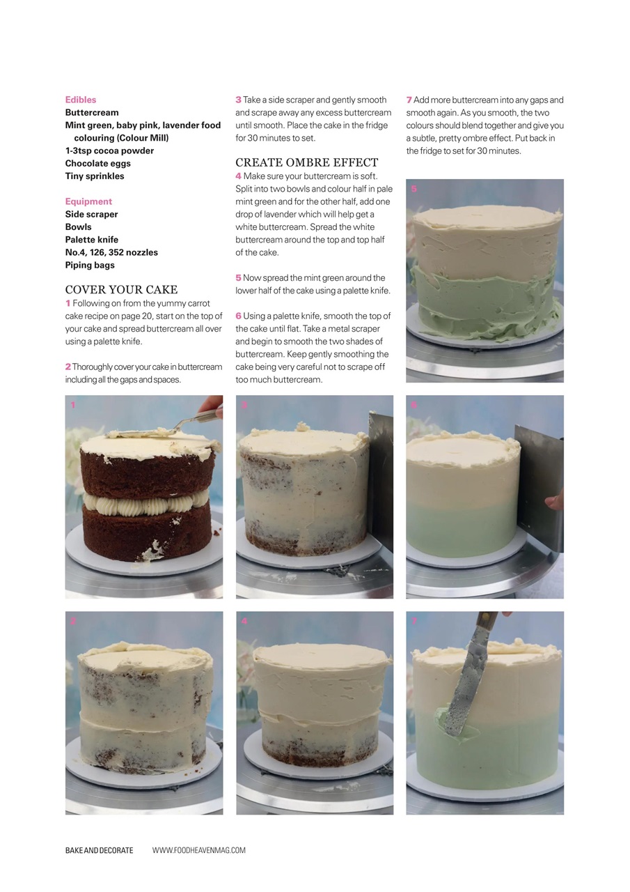 Bake & Decorate Preview Pages
