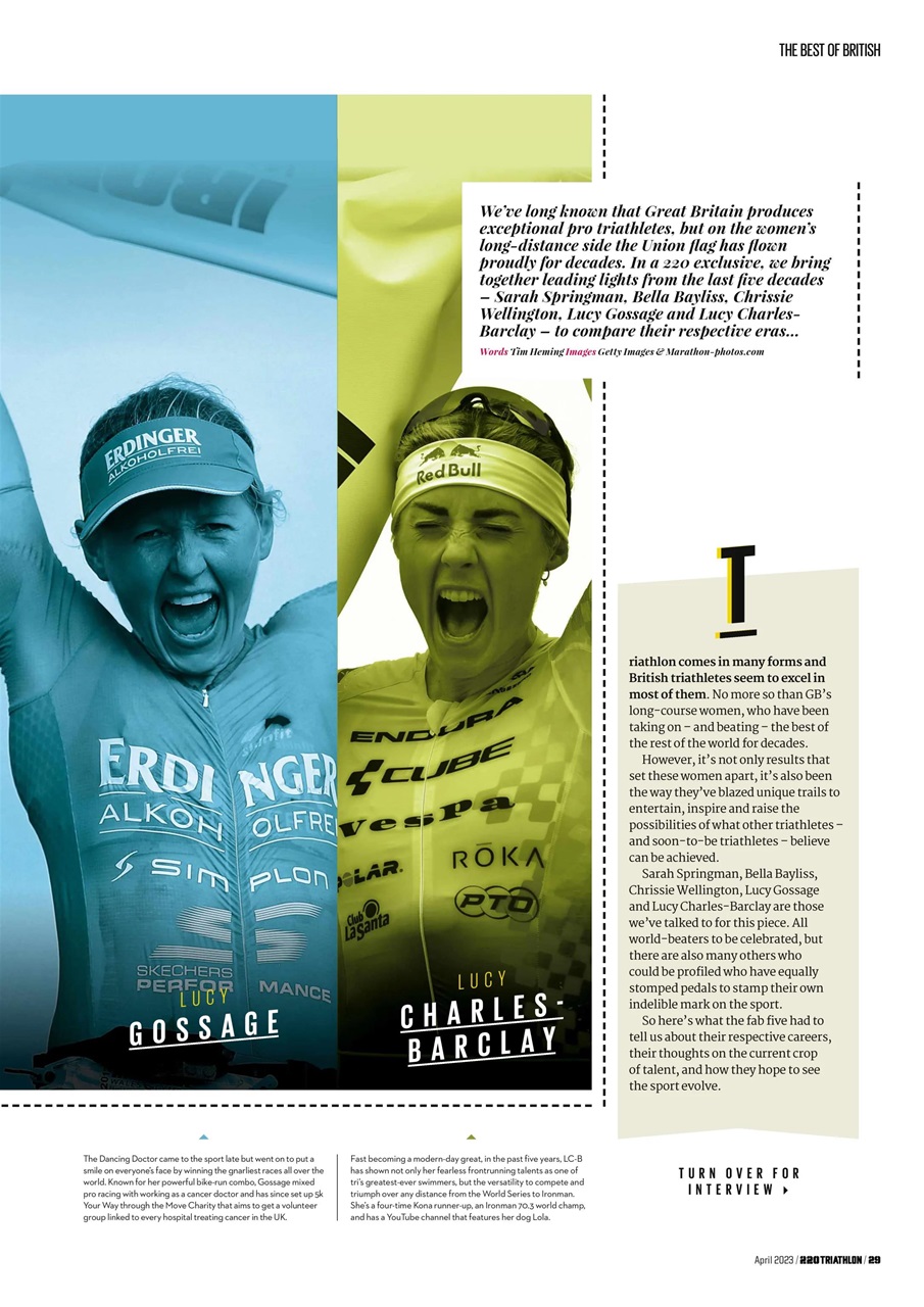 220 Triathlon Magazine Preview Pages