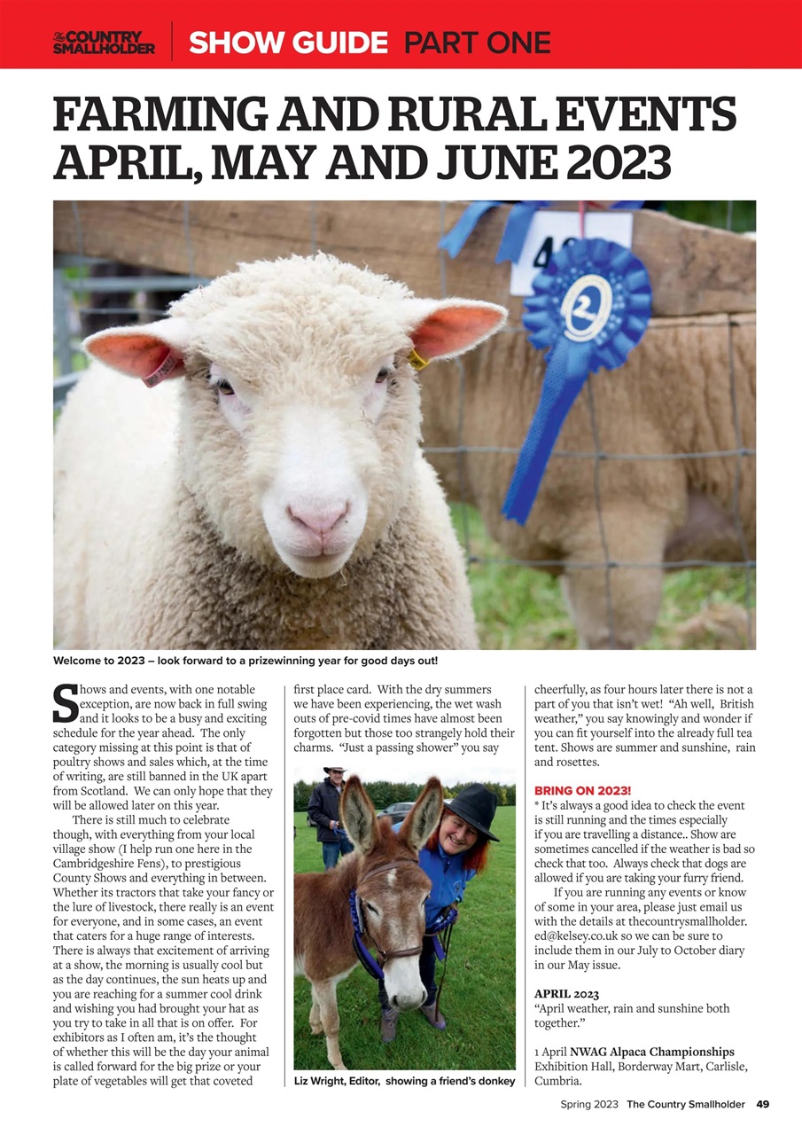 The Country Smallholder Preview Pages