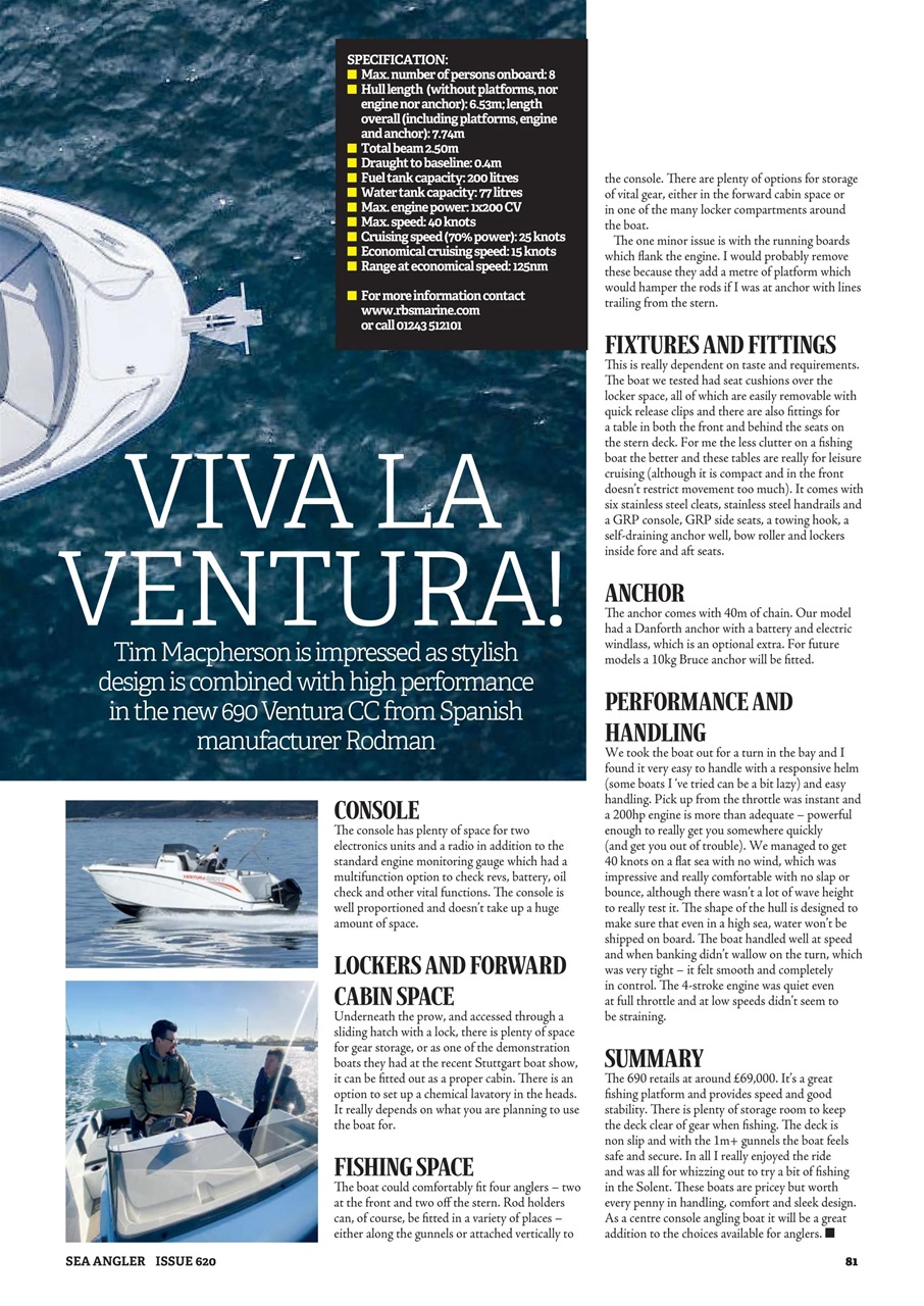 Sea Angler Preview Pages