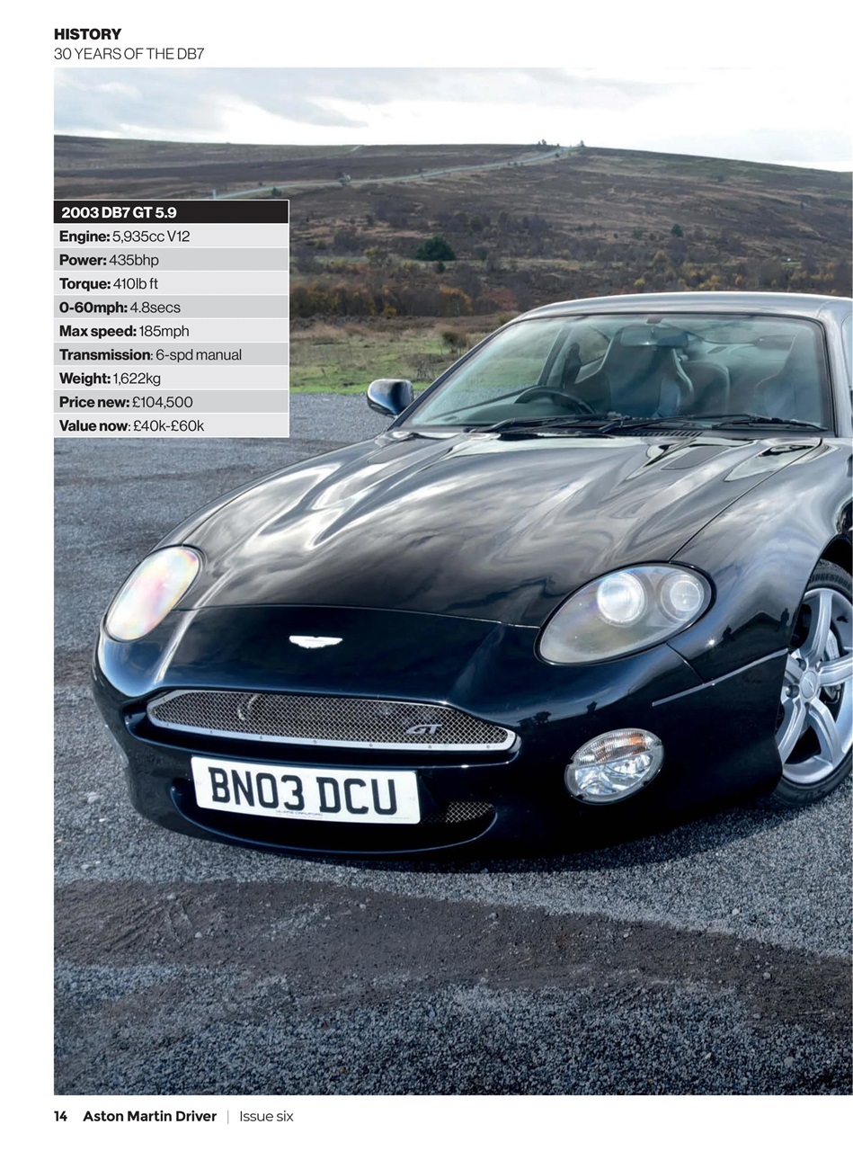 Aston Martin Driver Preview Pages