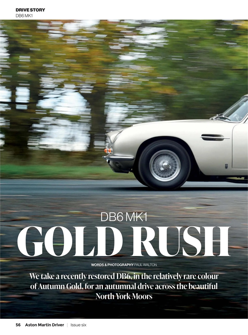 Aston Martin Driver Preview Pages