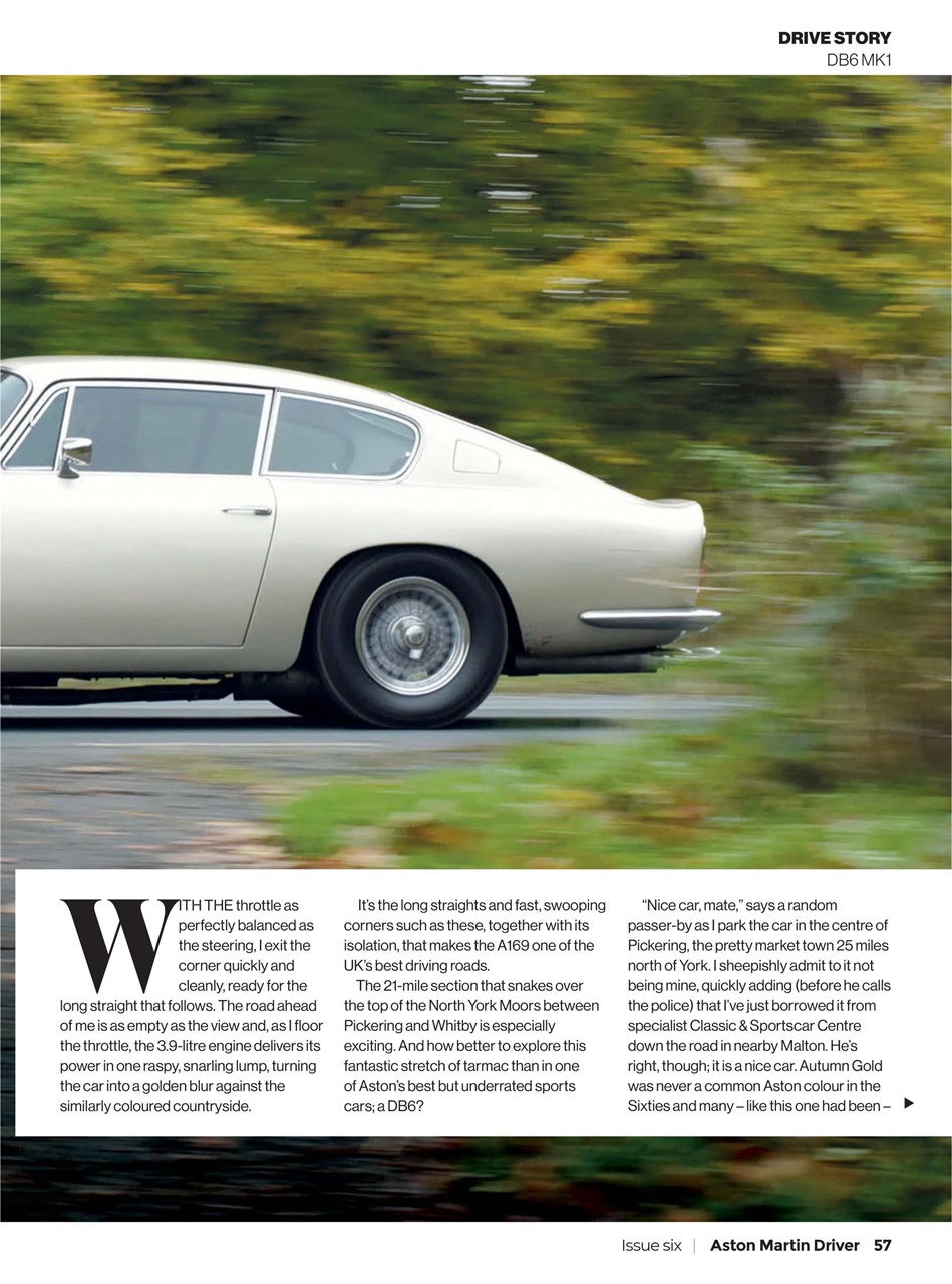 Aston Martin Driver Preview Pages