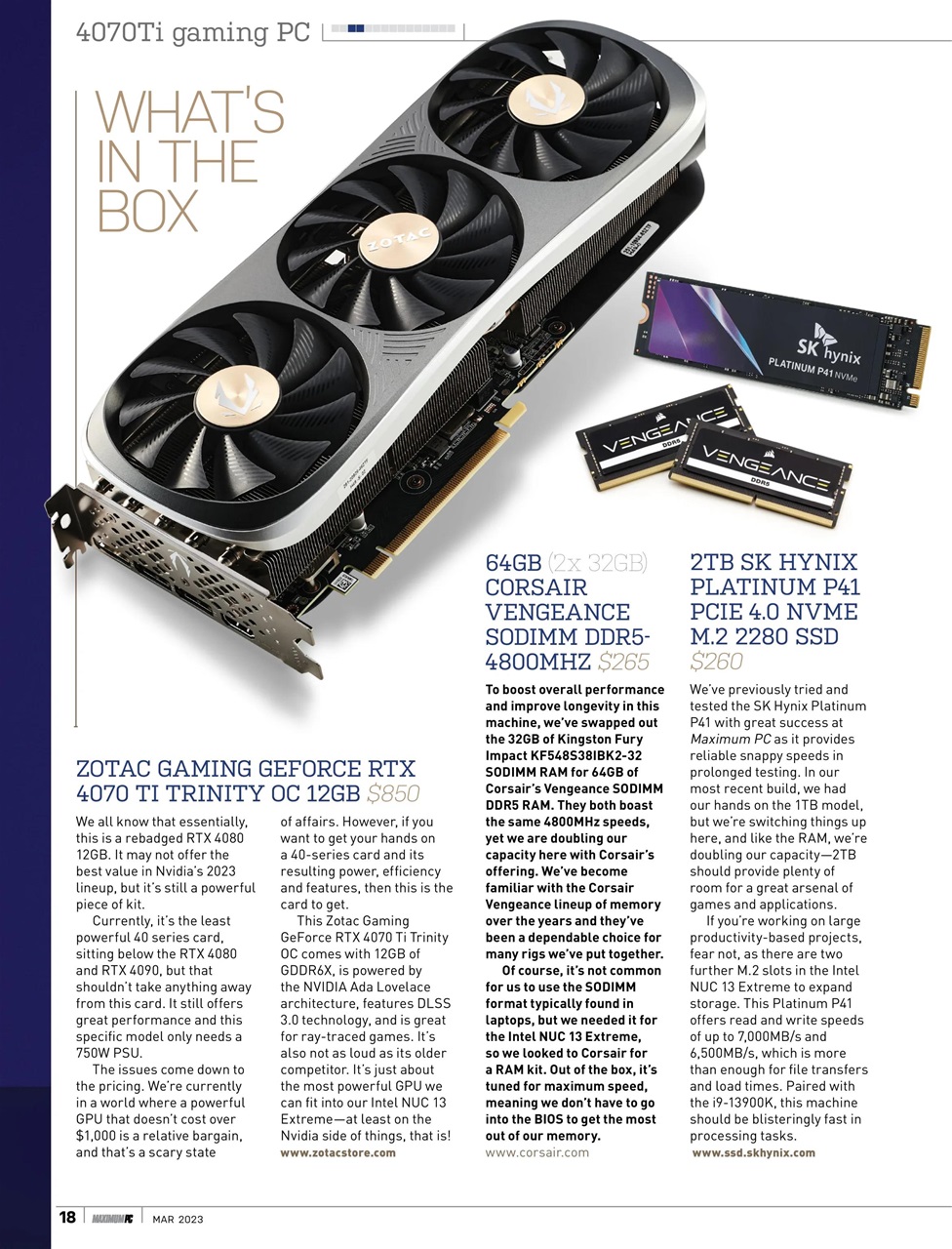 Maximum PC Preview Pages