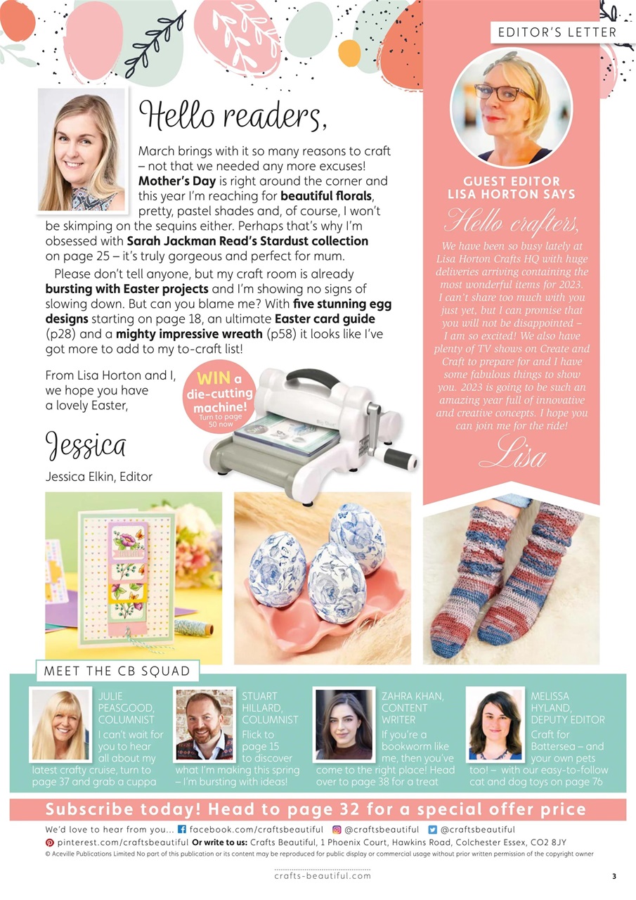 Crafts Beautiful Preview Pages